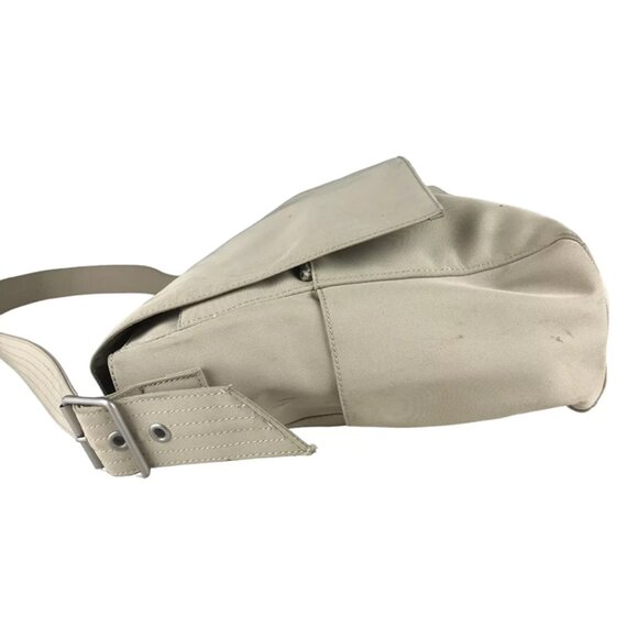 Gap Womens Beige Inner Multiple Pockets Adjustable Strap Shoulder‎ Bag - Picture 5 of 13